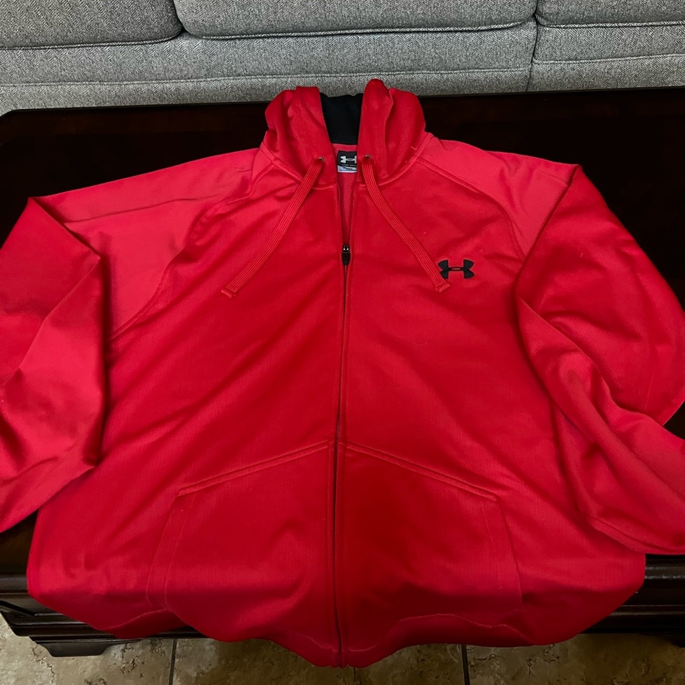 Two Under Armour lightweight jackets, like new.